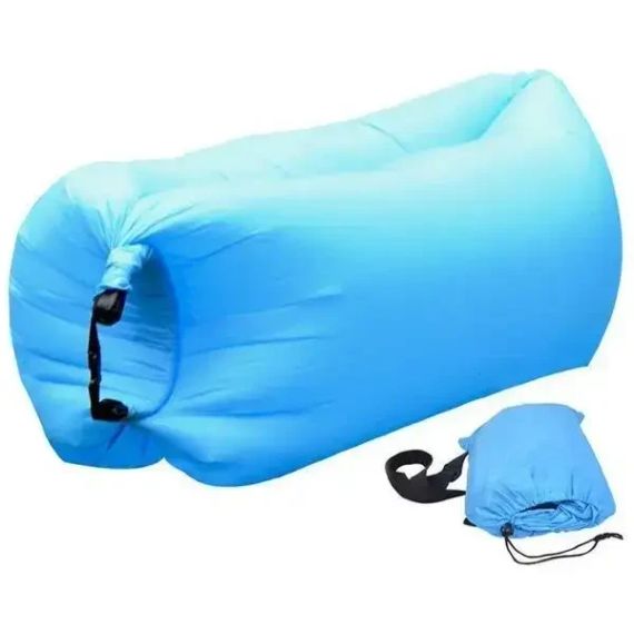 Надувний диван-шезлонг ламзак Supretto Air Sofa 1,90 м, до 100 кг, без насоса, синій | Зображення 2