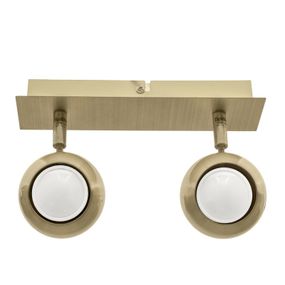 Светильник настенно-потолочный спот поворотный накладной HTL-195/2 GU10 AB