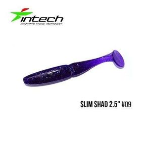 ".Приманка Intech Slim Shad 2,5"(12 шт) (#09)