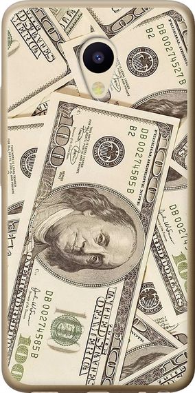 Чехол на Meizu M5 Доллары "3016u-420-17620"