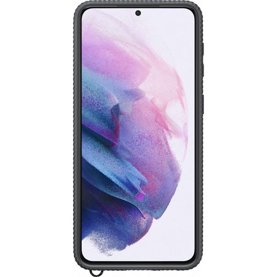 Чохол до мобільного телефона Samsung Clear Protective Cover Samsung Galaxy S21+ Black (EF-GG996CBEGRU) | Зображення 1