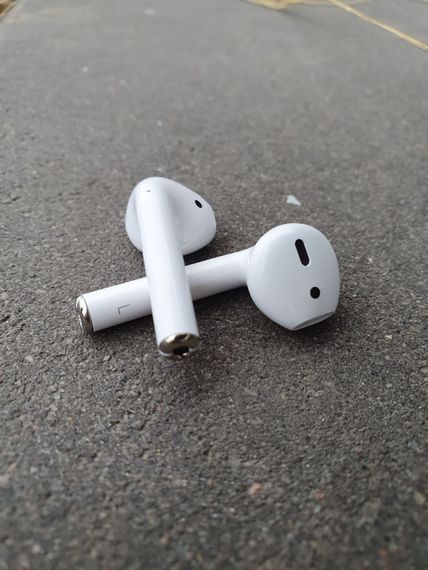 Бездротові навушники Apple AirPods 2 Premium quality Original series 1:1 Білі | Зображення 6