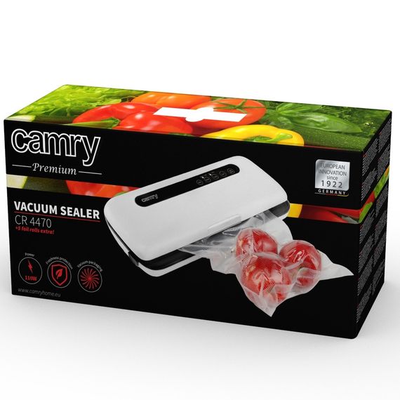Вакуумный упаковщик Camry CR 4470 вакууматор для продуктов 110 Вт | Зображення 9