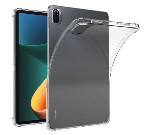Силиконовый чехол бампер Primolux Silicone для планшета Xiaomi Mi Pad 5 / Mi Pad 5 Pro - Clear