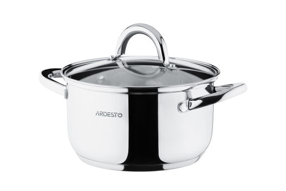 Набор посуды Ardesto Gemini Gourmet Andria, 8 пред.,  нержавеющая сталь (AR1908PS) | Зображення 3