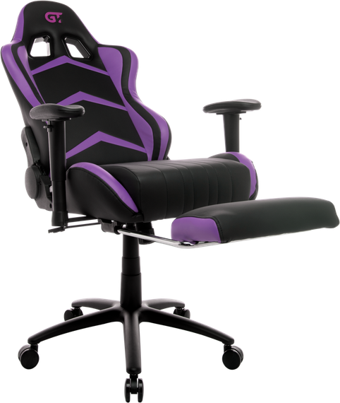Кресло геймерское GT Racer X-2534-F BlackViolet | Зображення 2