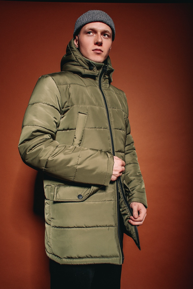 Парка зимова хакі S | Зображення 1