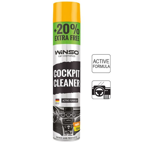 Поліроль для панелі приладів Winso Cockpit Cleaner Vanilla 750 мл (870530)