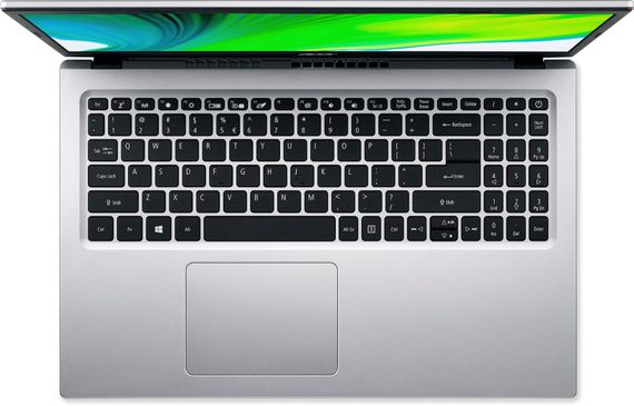Ноутбук Acer Aspire 3 A315-35 15.6' FHD, Intel P N6000, 4GB, F128GB, UMA, Win11, сріблястий (NX.A6LEU.02A) | Зображення 3