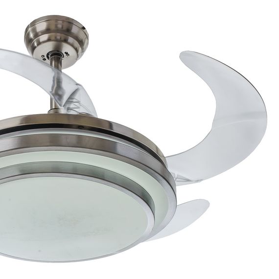 Люстра вентилятор с пультом LED 36W WW+NW+CW CH (BKL-903S/1) | Зображення 9