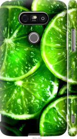 Чохол на LG G5 H860 Зелені часточки лимона "852m-348-2448"