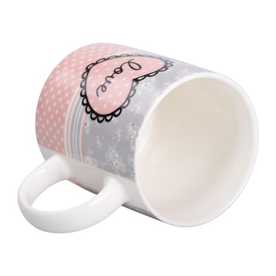 Чашка фарфоровая 400 (мл) для кофе и чая RX-N240143PK | Зображення 2