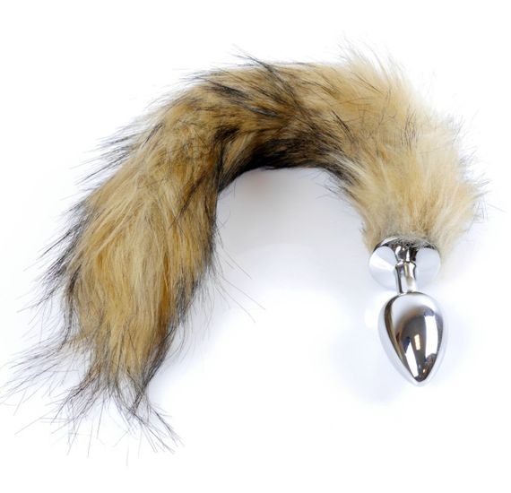 Анальна пробка ( розмір S ) із хвостом Boss Series - Fox TAIL Brown XL, BS6400098 sexstyle | Зображення 5