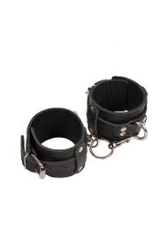 Наручники Leather Dominant Hand Cuffs Black sexstyle