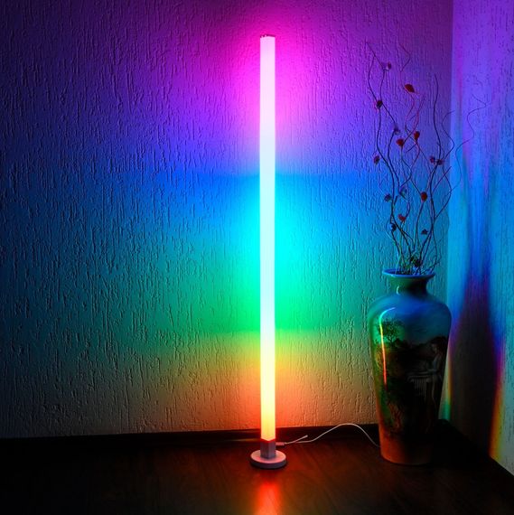 LED лампа підлогова для декоративного кольорового освітлення VIDEX TF20 RGB 10W