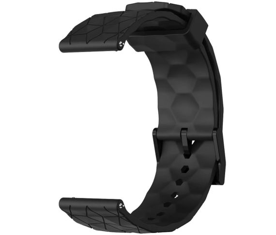 Ремінець Primolux Dimond силіконовий для годинника Amazfit Active 3 Premium / Active 2 / Active - Black | Зображення 3