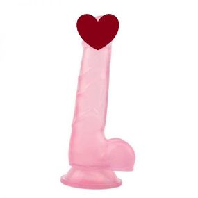 Фалоімітатор 7.7 Inch Dildo, Pink Sex Aura