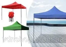 Шатер Раздвижной 3 х 2 черный каркас Разные цвета | Зображення 3
