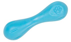 Игрушка для собак West Paw Hurley Dog Bone голубая, 15 см