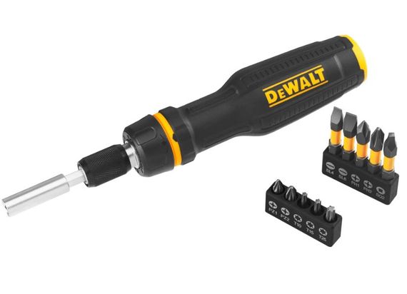 Викрутка – набір DeWALT FULL FIT Telescoping зі змінними бітами 10 біт (DWHT68001-0)