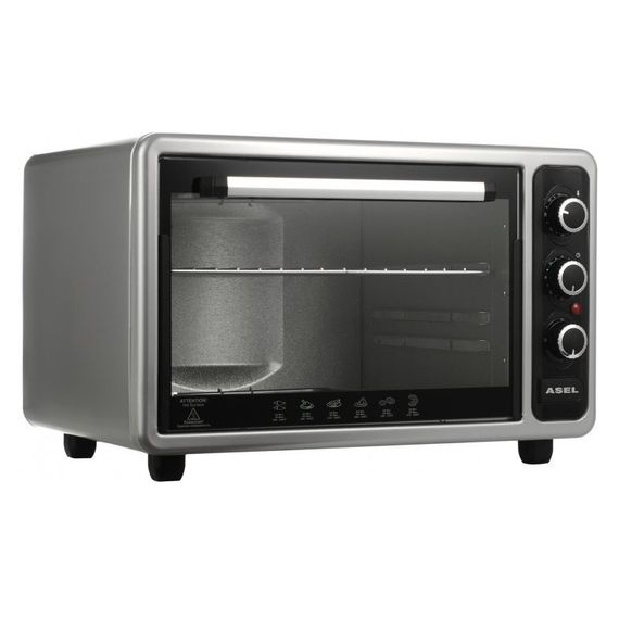 Електрична піч ASEL AF-40-23. Колір: сірий | Зображення 3