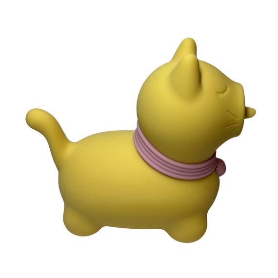 Стимулятор клітора з язичком UNIVIBE Котик, 10 режимів, жовтий sexstyle | Зображення 3