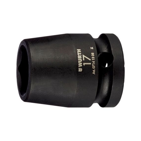 Головка торцевая ударная, короткая, 1/2IN, HEX, WS13 WURTH (07141305)