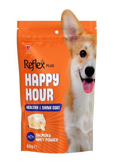 Лакомство для собак с лососем Reflex Happy Hour, 60 гр