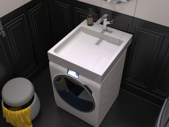 Умивальник на пральну машину Redokss San PROTON 51x60см | Зображення 2