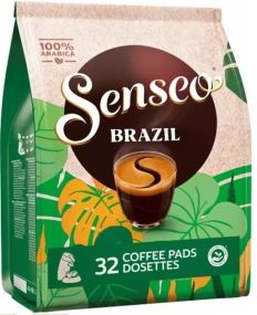Кофе в чалдах Senseo Brazil 32 порции Philips Сенсео 62 мм Нидерланды с шоколадными нотами