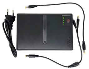 Джерело безперебійного живлення 8800 mAh USB, 5V / 9 V / 12 V для роутера та іншої техніки ДБЖ UPS DC1018L павербанк УПС