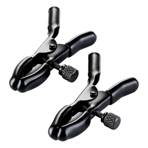 Затискачі для сосків Guilty Pleasure Draped Desire Clamps, чорно-золоті Sex Aura | Зображення 7