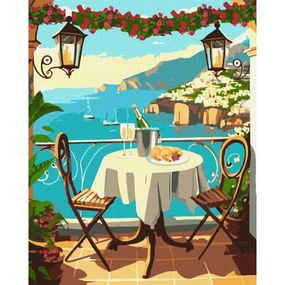 Картина по номерам "Сказка для двоих" 40х50 см