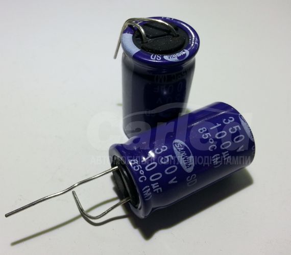 100mkf - 350v  SD 18*31  SAMWHA, 85°C конденсатор електролітичний | Зображення 2