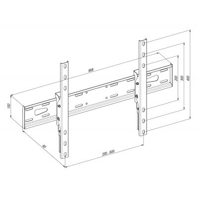 Кронштейн KSL WMO-8261N | Зображення 1