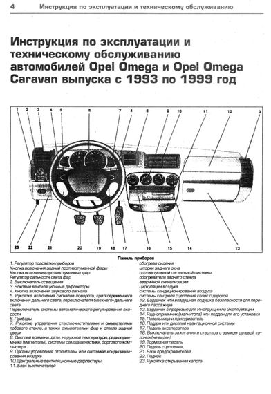 Opel Omega. Посібник з ремонту й експлуатації. Книга | Зображення 3