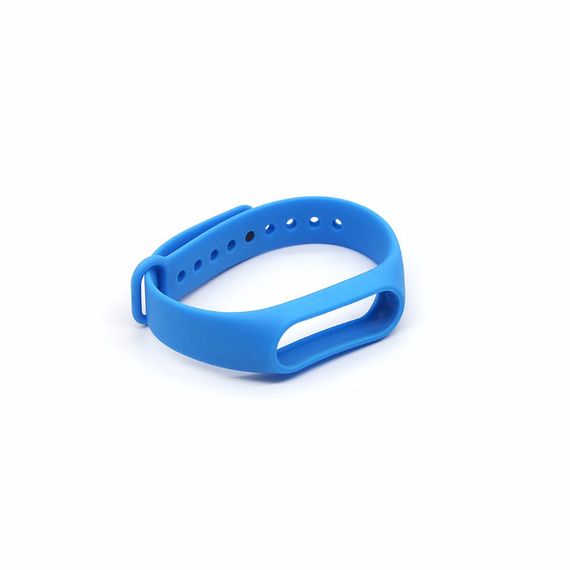 Силіконовий ремінець Primo для фітнес-браслета Xiaomi Mi Band 2 - Sky Blue | Зображення 1