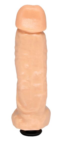 Насадка для страпона телесная EGZO NSTR35 ( 20,5 см х 4,9 см ) sexstyle | Зображення 3