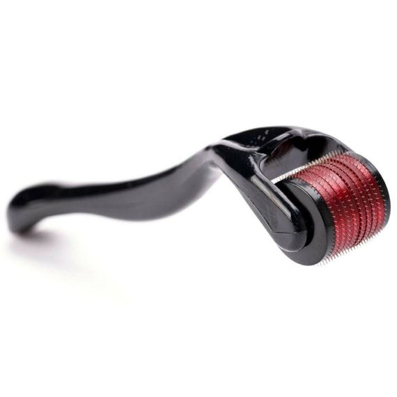 Мезороллер для кожи лица на 540 иголок, DERMA ROLLER / Массажер омолаживающий для лица | Зображення 3