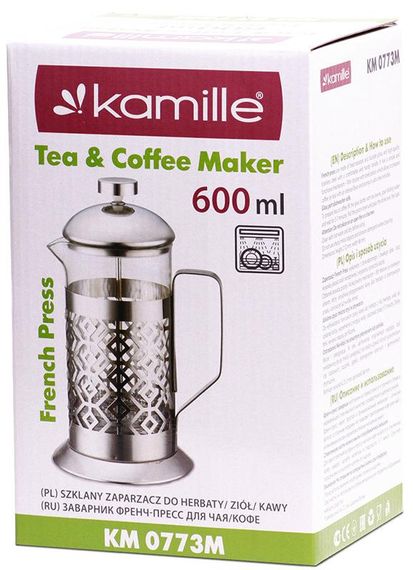 Френч-прес Kamille Frances 600мл | Зображення 4