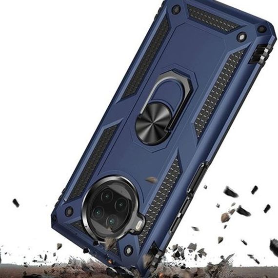 Ударостійкий чохол Serge Ring for Magnet для Xiaomi Mi 10T Lite / Redmi Note 9 Pro 5G | Зображення 1