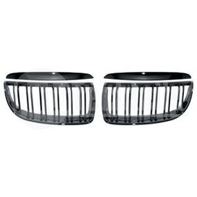 Решетки радиатора компл. BMW 3 E90 04-08 (глянц. чёрн., двойные), AutoTechteile, 700 0314, 706 5117