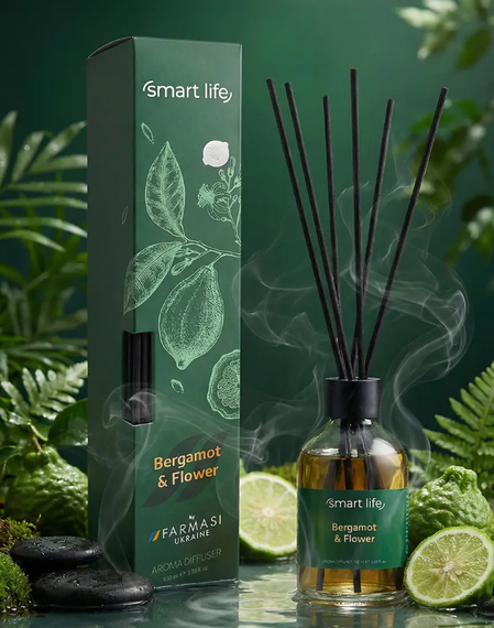 Диффузор для дома Farmasi Bergamot &amp; Flower Smart Life 100 мл | Зображення 4