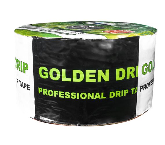 Капельная лента 8 mil шаг 10см бухта 100 метров эмитерная GOLDEN DRIP | Зображення 7