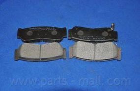 Колодка гальм. диск. HYUNDAI SANTAFE(CM) 05MY(-SEP 2006) (вир-во PARTS-MALL) PARTS-MALL PKA032 на HYUNDAI SATELLITE