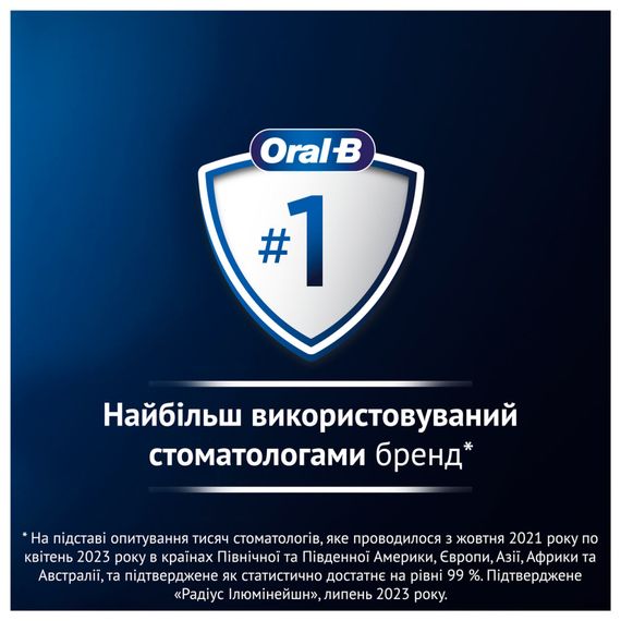 Електрична зубна щітка Oral-B Series 2 iOS2.1C9.0 Black (8700216614931) | Зображення 5