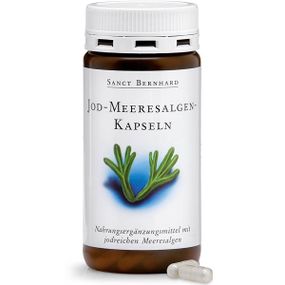 Микроэлемент Йод Sanct Bernhard Jod-Meeresalgen 180 Caps