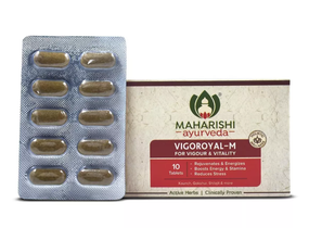 Вигороял М мужской, 10 таб, для мужского здоровья, укрепление эрекции, Vigoroyal M Maharishi Ayurveda