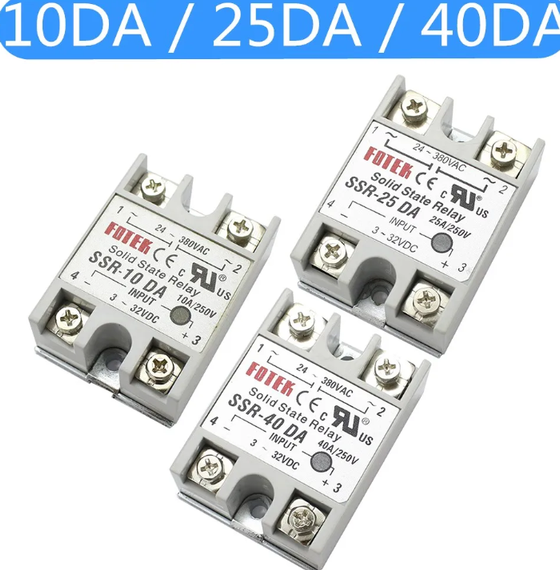 Твердотіле реле dc-ac Fotek SSR-40 DA | Зображення 2