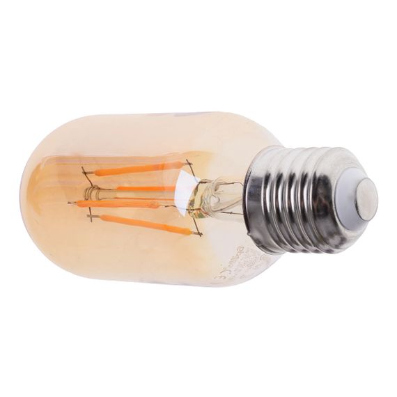 Лампа светодиодная LED 6W E27 COG WW T45 Amber 220V | Зображення 4